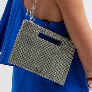 Cult Gaia Lucinda Mini Crystal Shoulder Bag (used once)